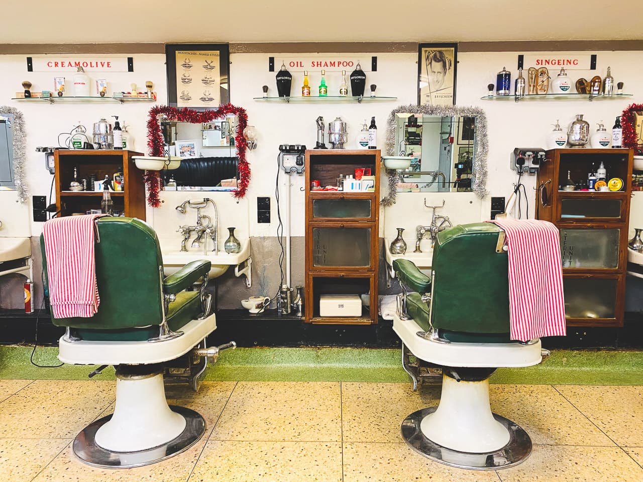 Ergonomischer Herren Friseurstuhl: Rückenschonend und bequem