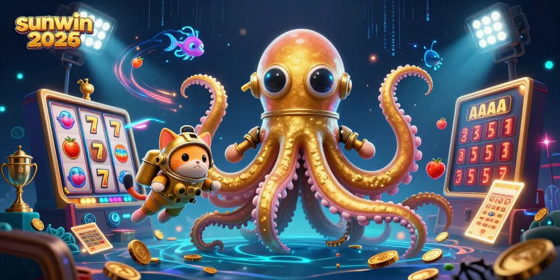 Engage with sunwin 2026 thrilling online slots and games amid magical underwater adventure.