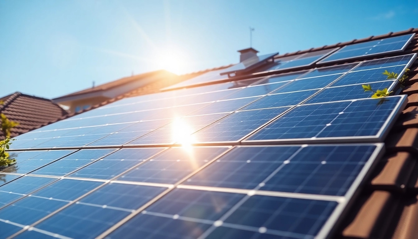PV anlage kosten wien detaillierte Ansicht einer Solaranlage auf einem Wohnhaus in Wien