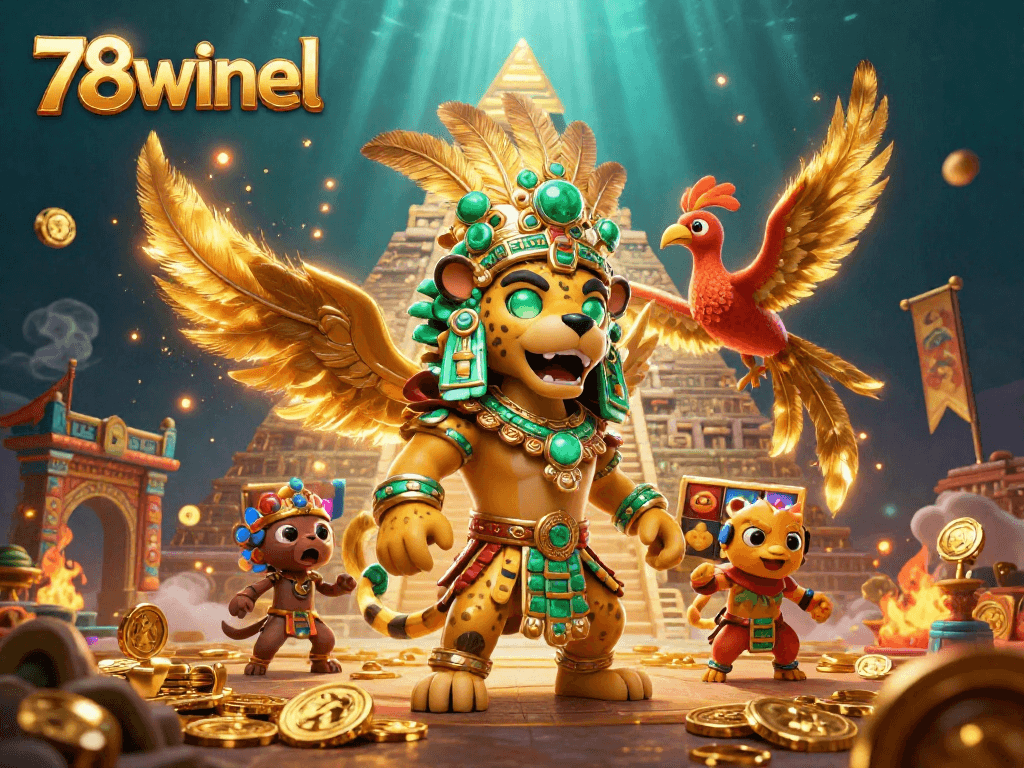 Experience thrilling gaming adventures with 78winel in an ultra-detailed casino illustration featuring dynamic elements.