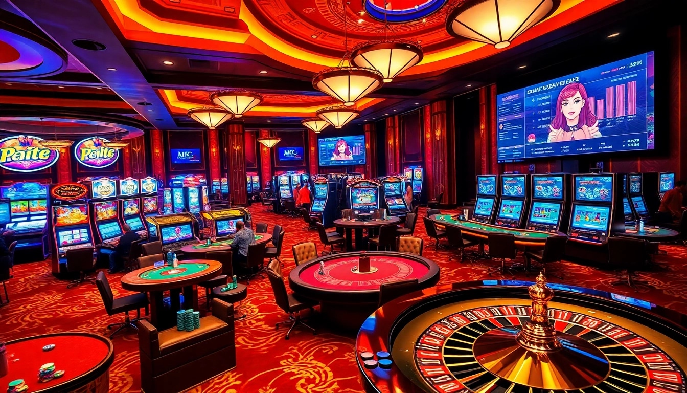 Experience the excitement at https://kjc.money/, featuring vibrant casino games and professional players.