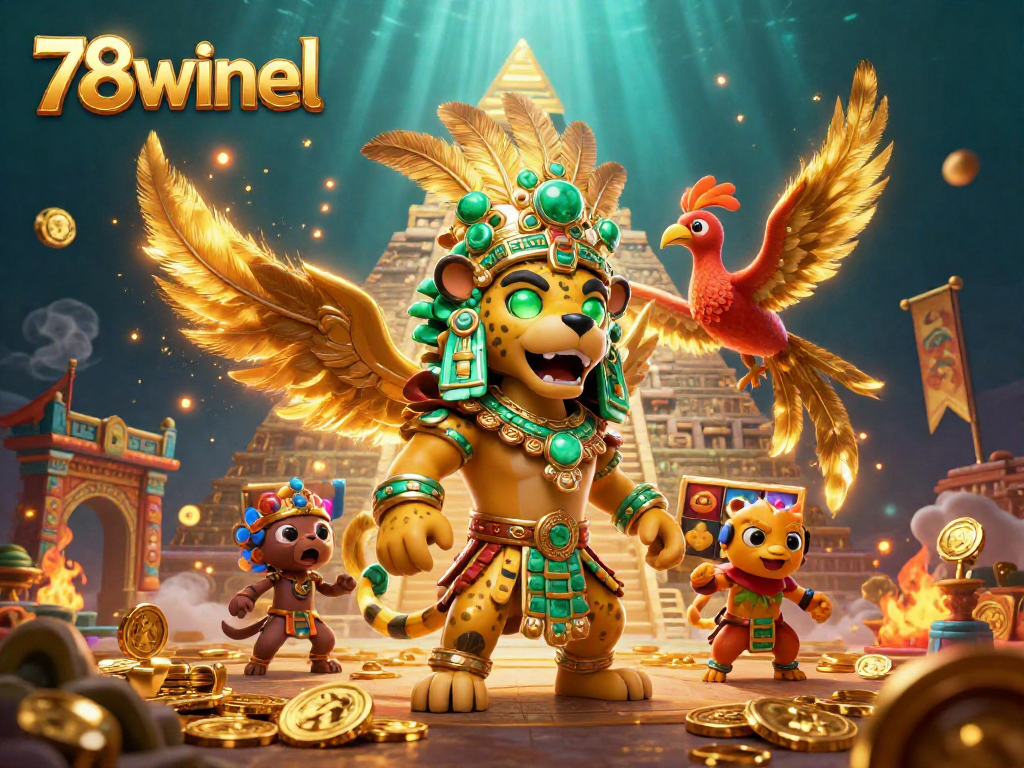 Experience thrilling gaming adventures with 78winel in an ultra-detailed casino illustration featuring dynamic elements.